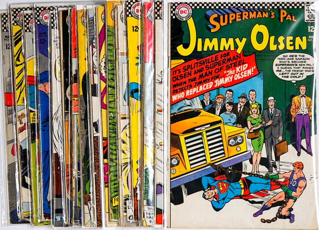 Superman's Pal Jimmy Olsen Comic Books (18) (1 of 17)