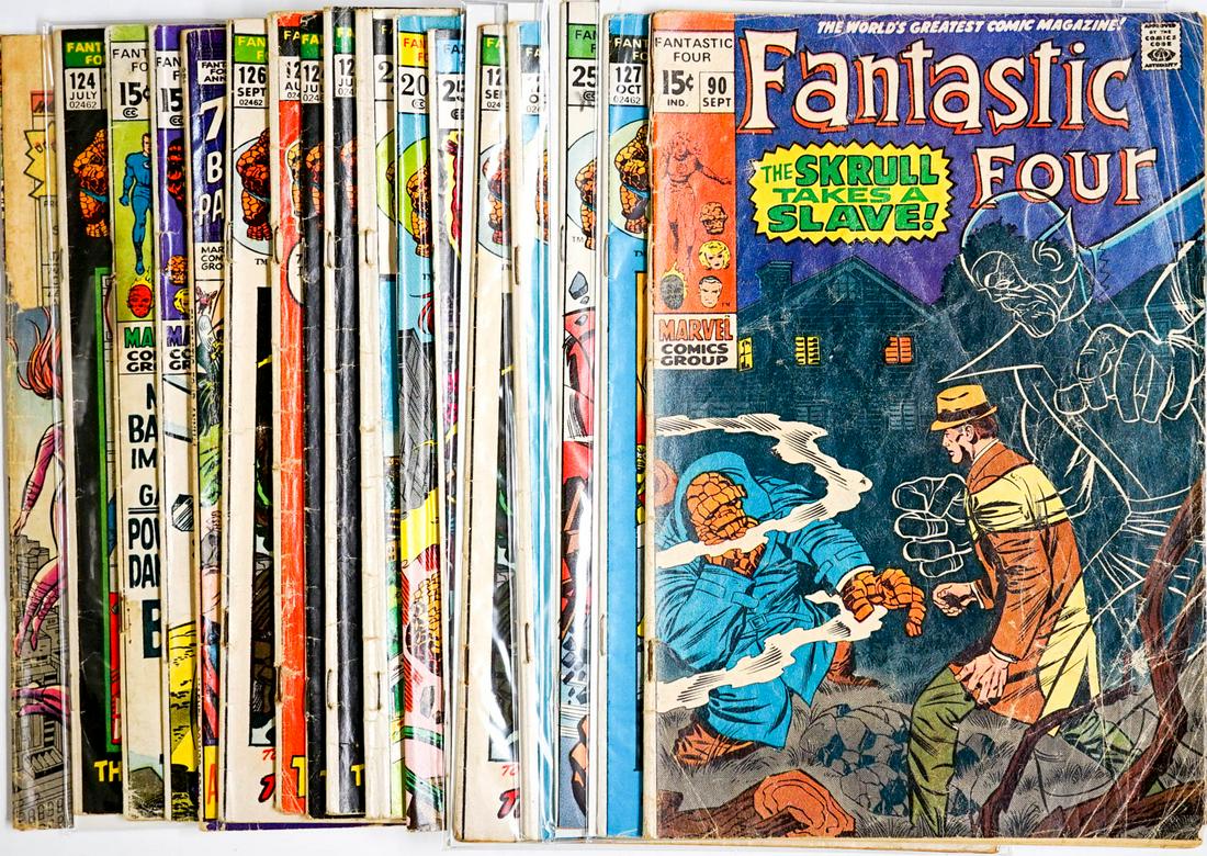 Fantastic Four (17) Vintage Comic Books (1 of 18)