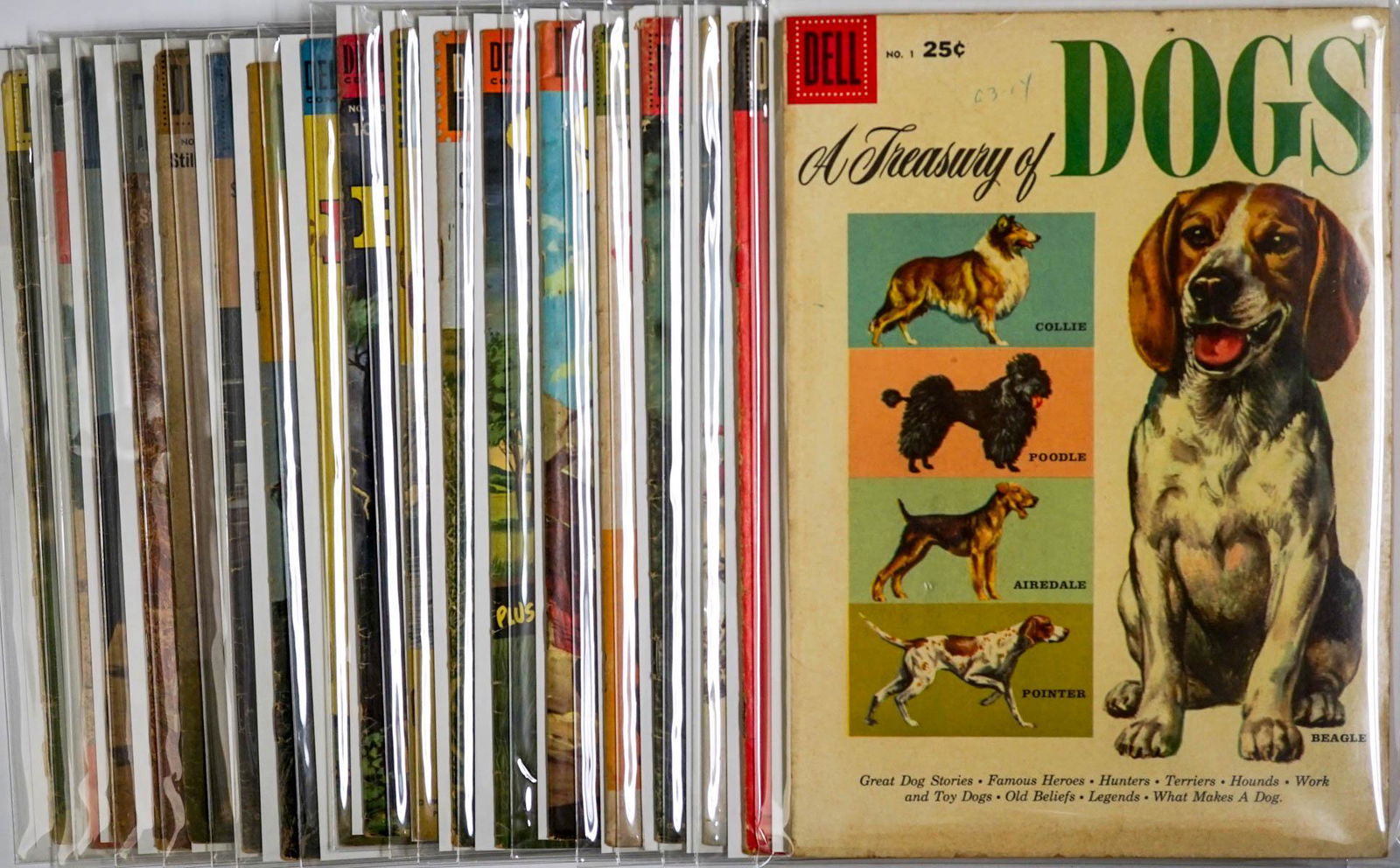 Dell (18) Vintage Comic Books [Fury] (1 of 19)