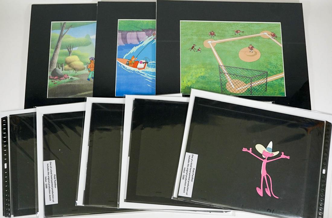 Pink Panther Original Production Cels (1 of 9)