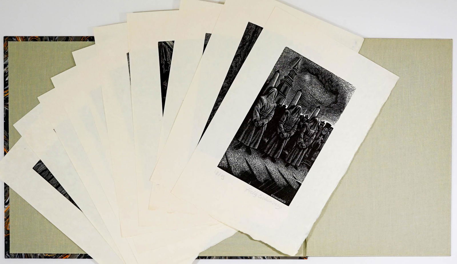 Fritz Eichenberg (10) Engravings [Dostoevsky] (1 of 13)