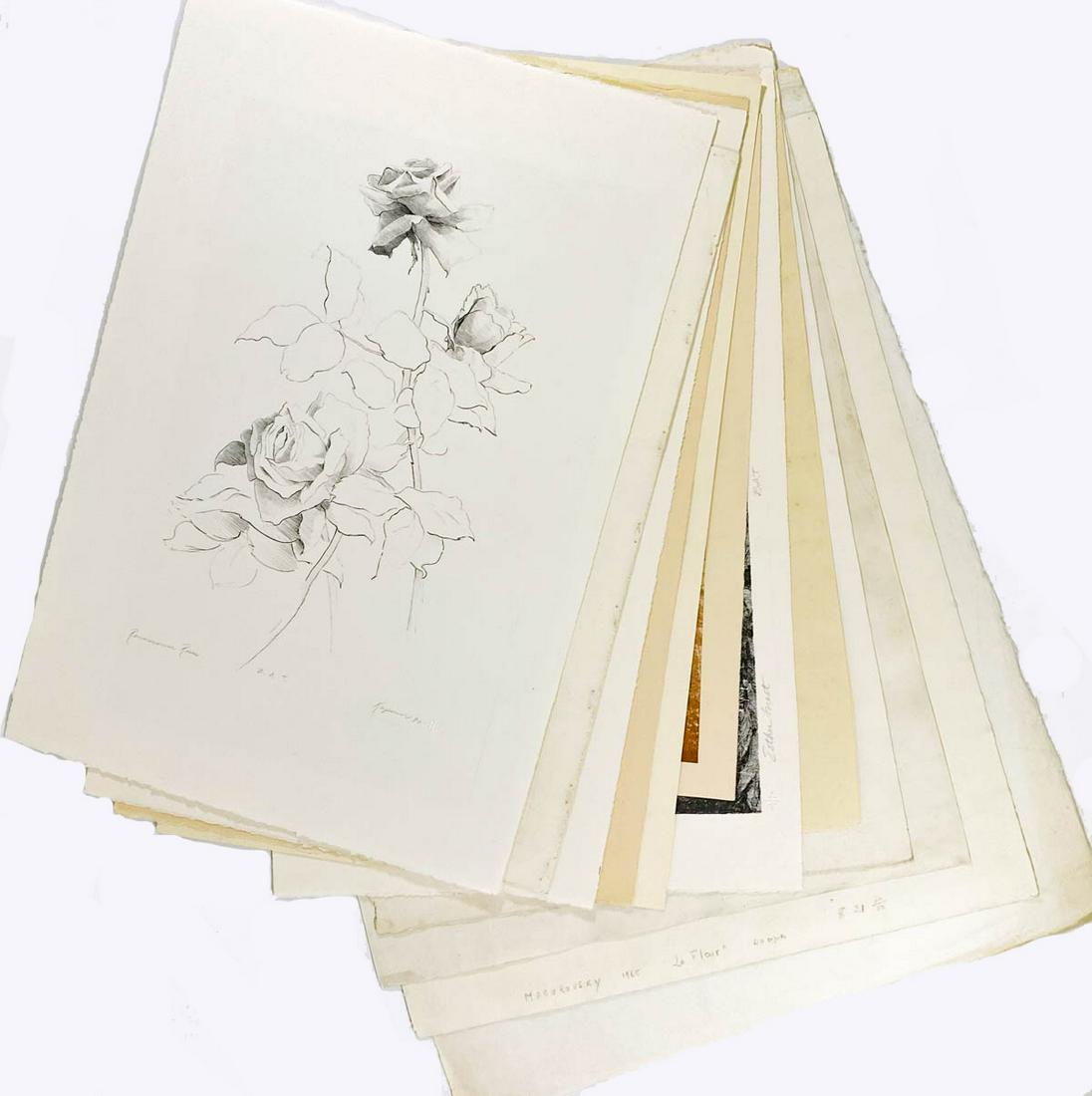 Assorted (12) Prints and Etchings Artist Signed (1 of 13)