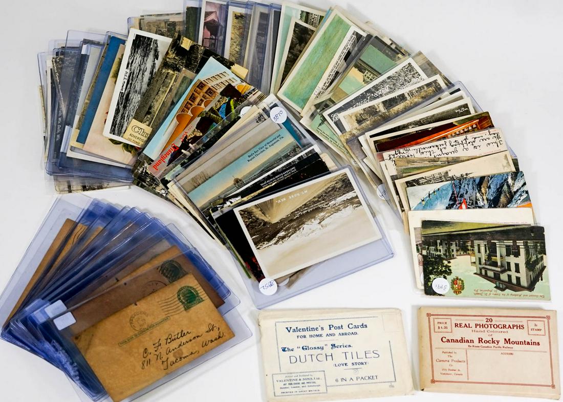 Vintage (100) Postcards [Canadian Rockies] (1 of 6)