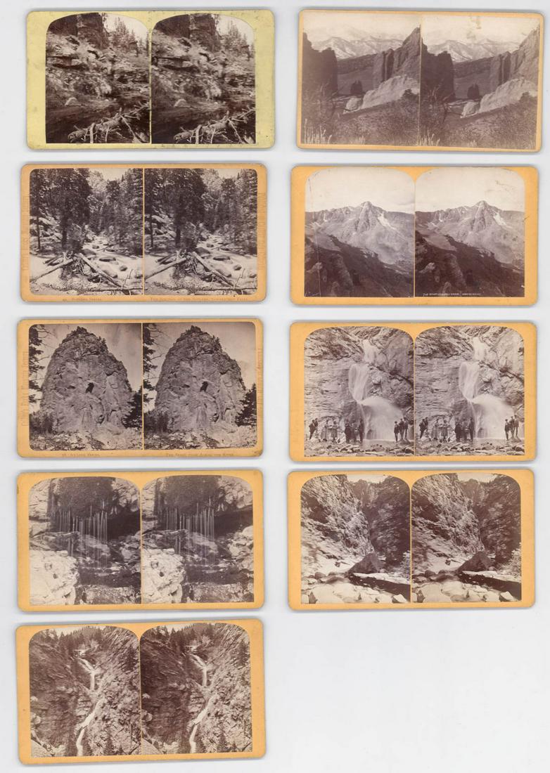 [Western Americana, Colorado] Stereoviews (9) (1 of 2)