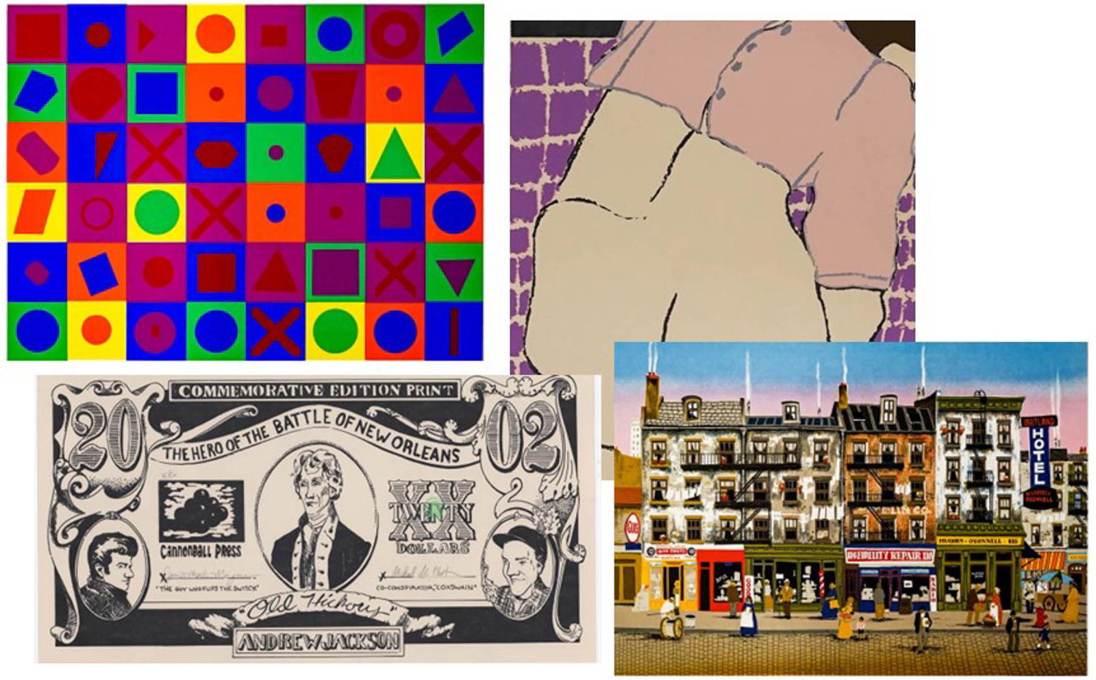 Lithographs (2) and Serigraphs (2) (1 of 5)