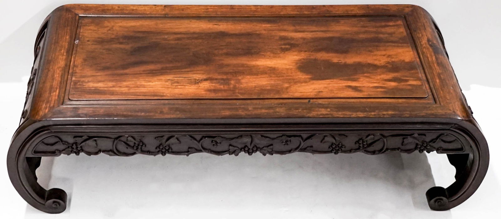 Chinese Long, Low Antique Carved Table (1 of 8)