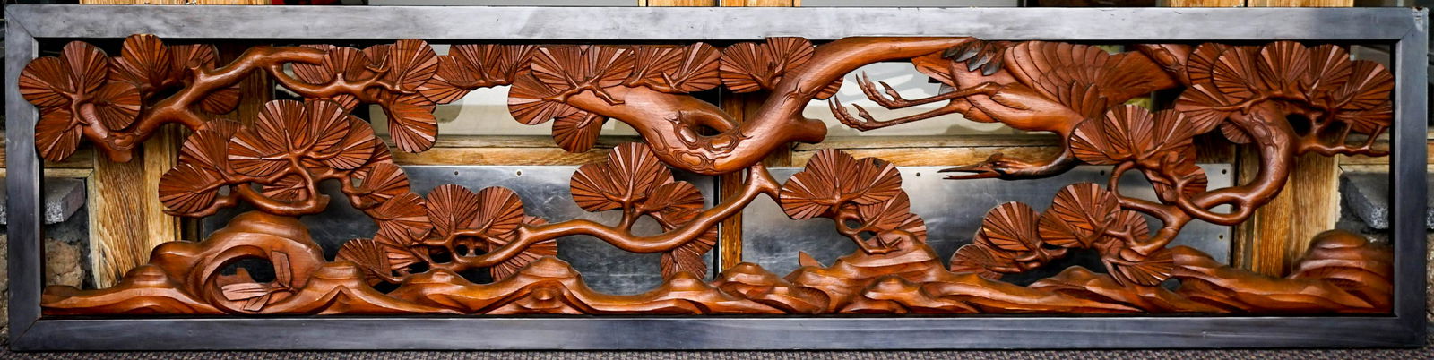 Japanese Transom Panel, or Ranma 92 in. (1 of 12)