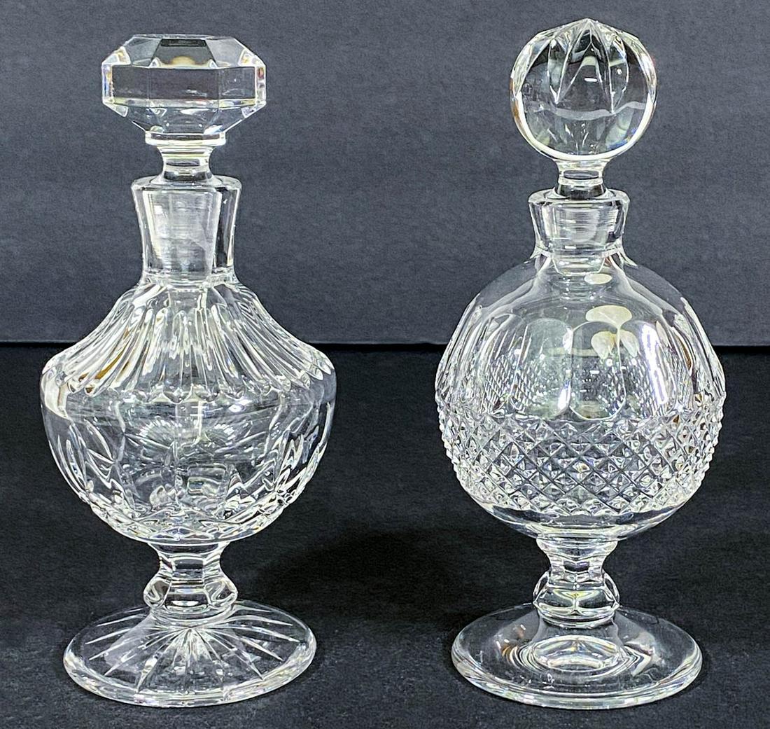 Waterford Crystal (2) Small Decanters (1 of 10)