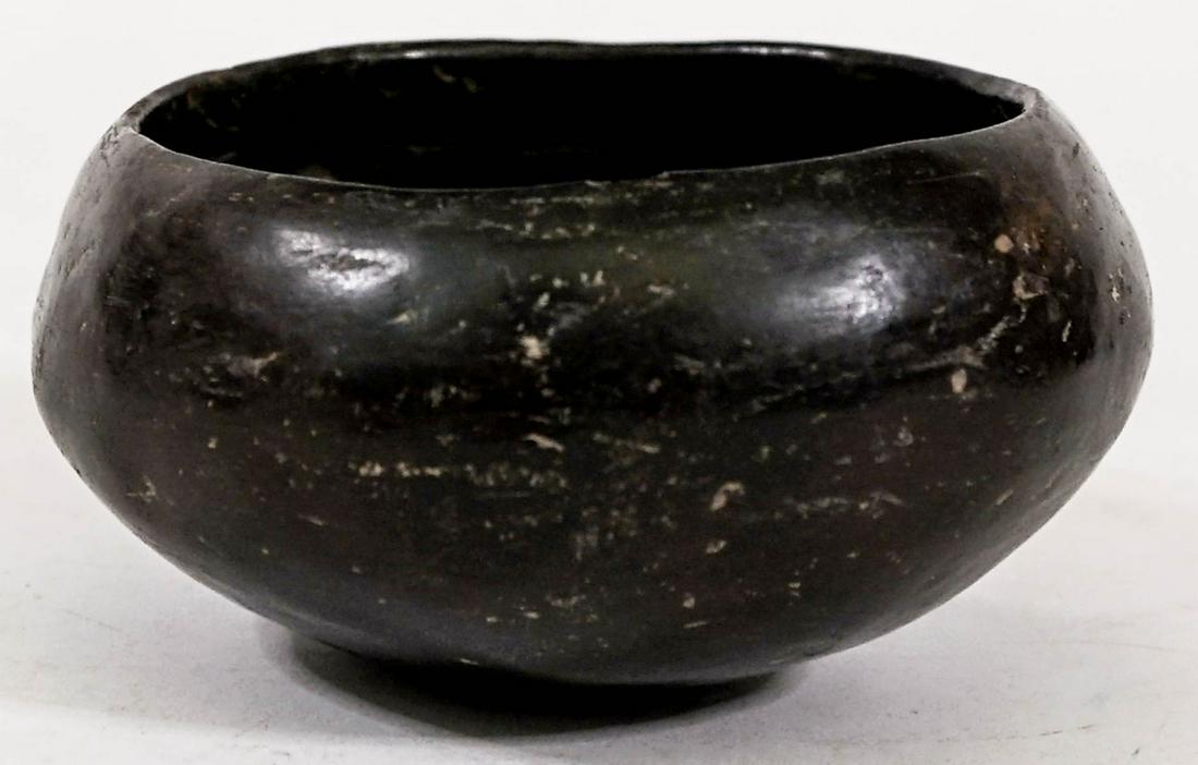 Antique Small Black Pot (1 of 5)