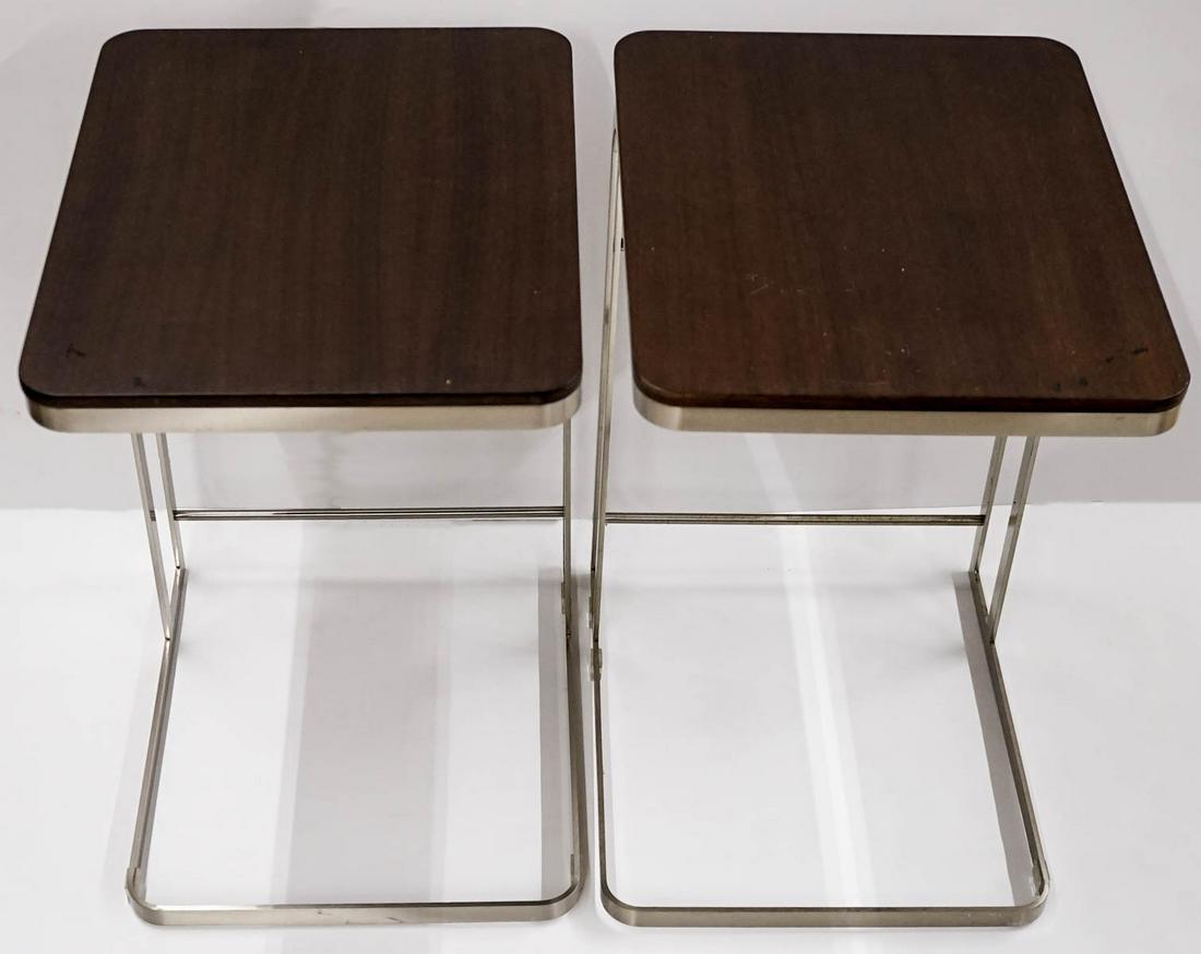 A Pair Flexform Meda Italy Small Side Tables (1 of 4)