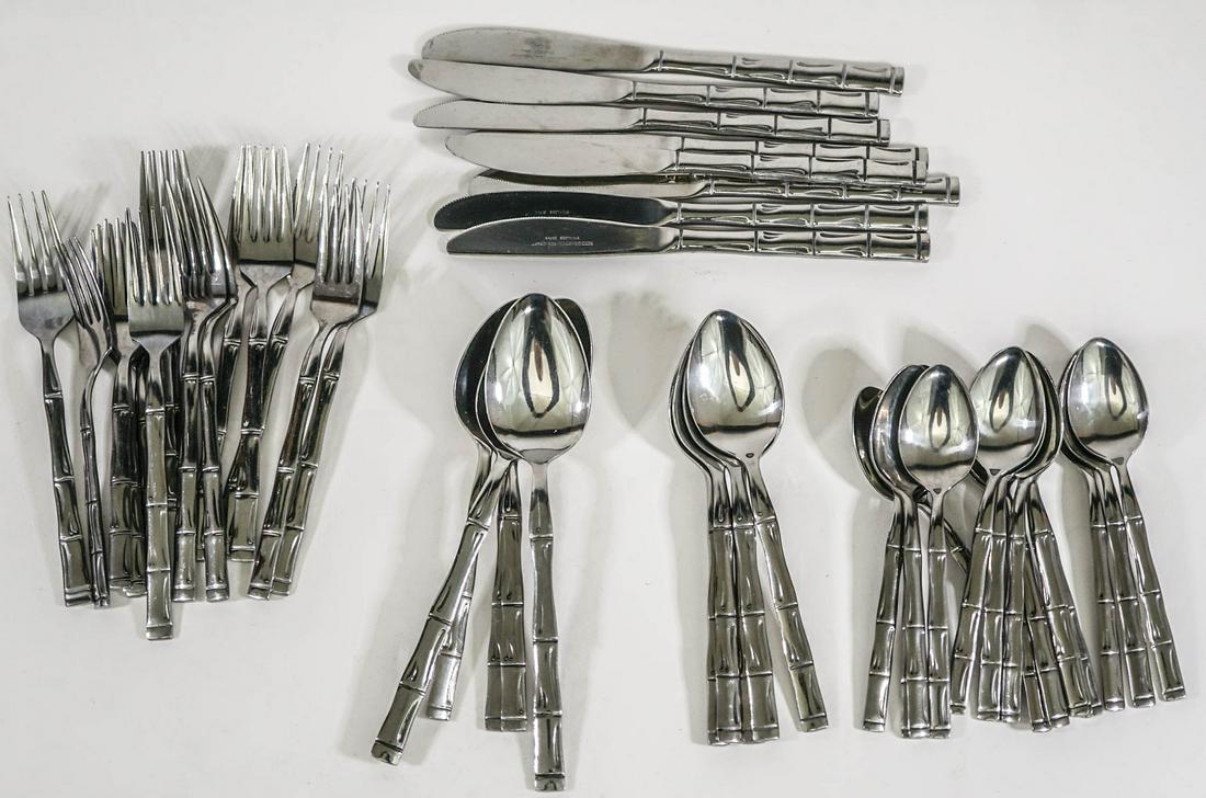 Reed & Barton Royal Bamboo Stainless 51 Pcs (1 of 10)