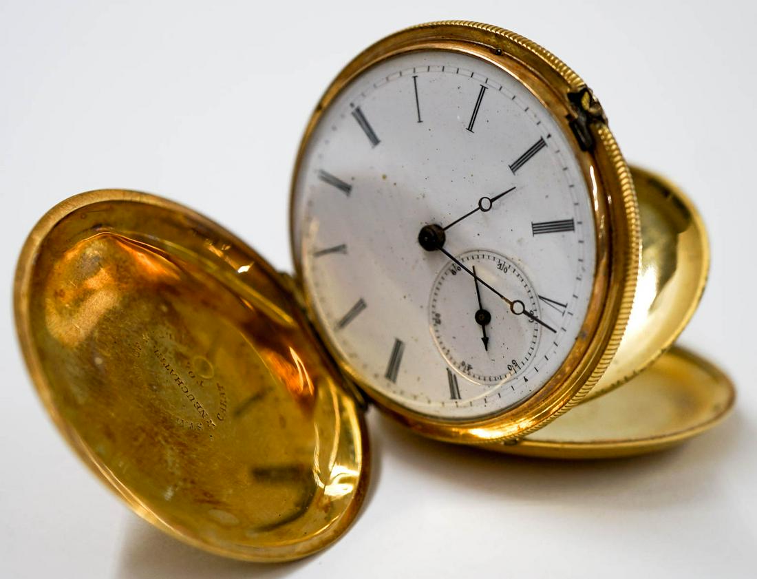 Breting Brothers Geneva 18k Gold Pocket Watch (1 of 7)