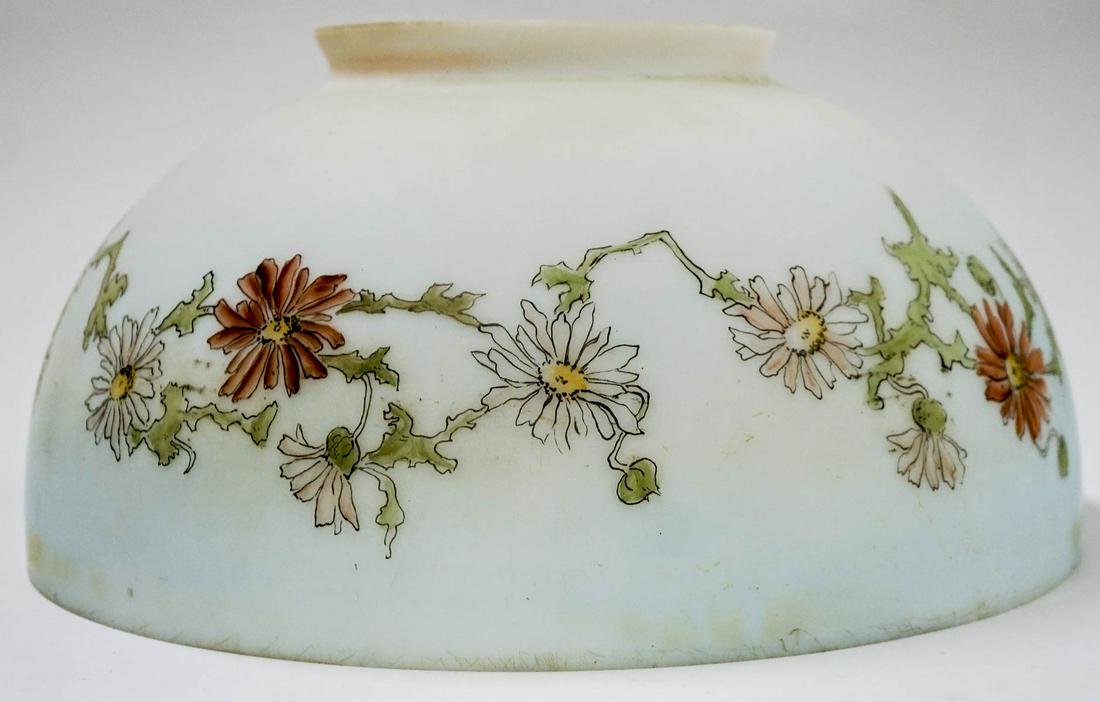 Large Hand Painted Glass Lamp Shade (1 of 4)