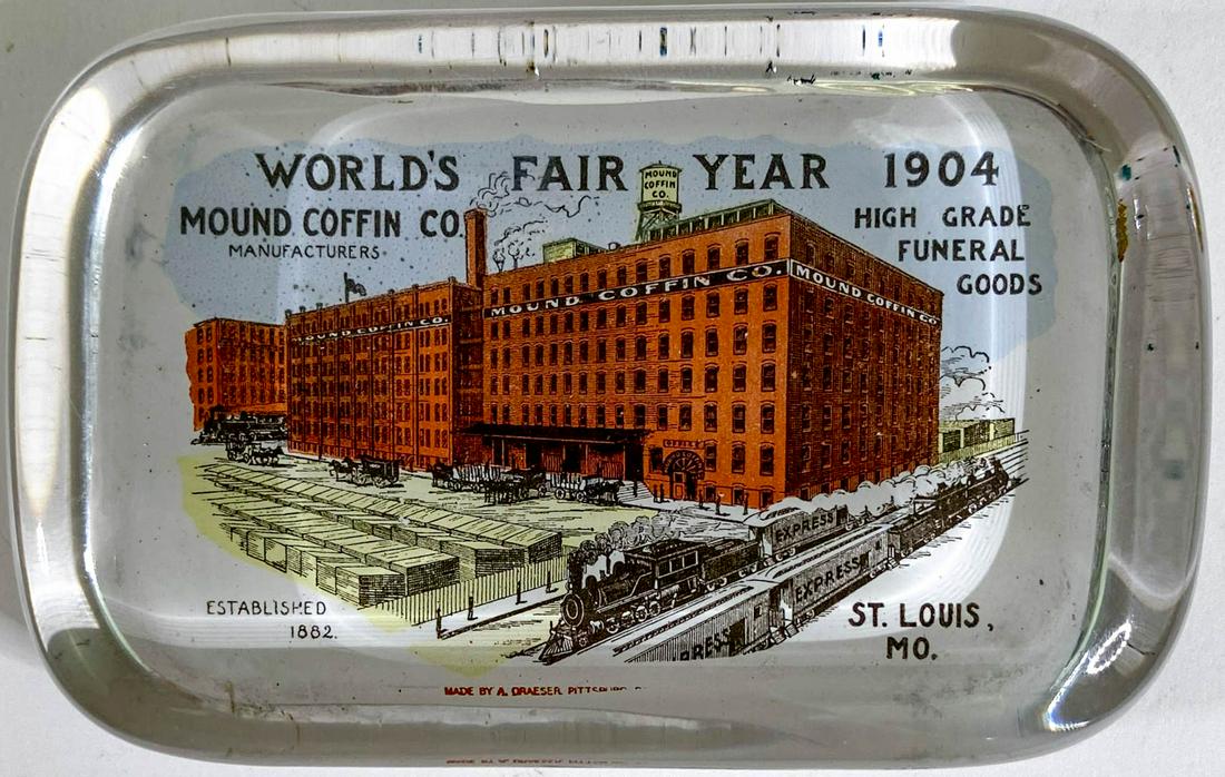 Mound Coffin Co. (1904 World's Fair Year) (1 of 3)