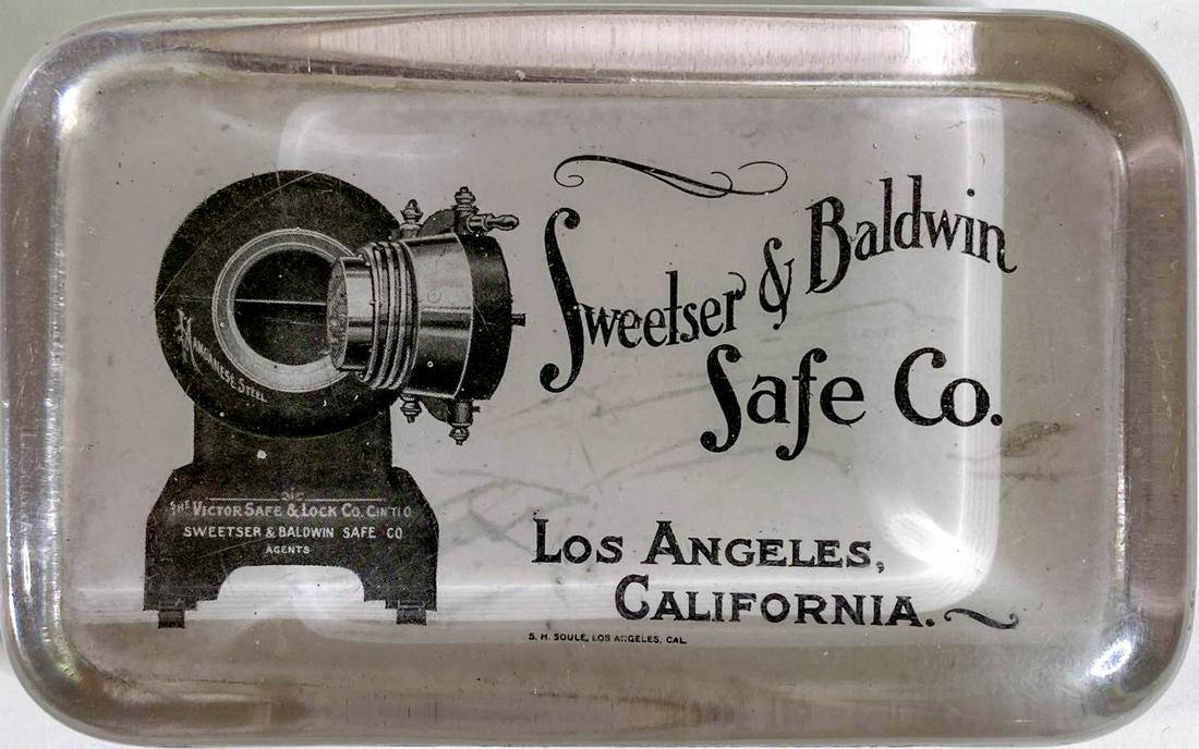 Sweetser & Baldwin Safe Co. (los Angeles) Auction