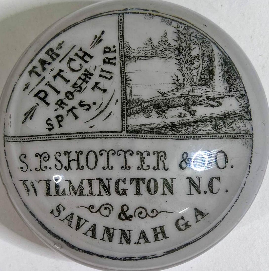 Antique Brown Maxwell Advertising Paperweight (1 of 4)