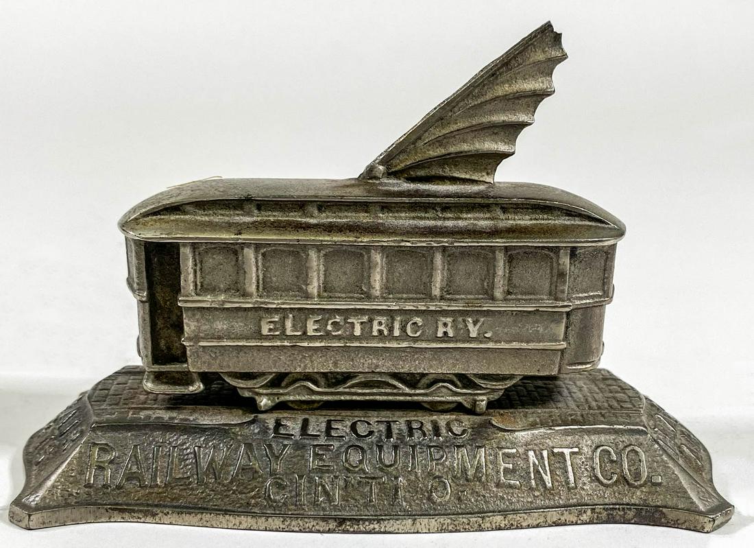 Antique Electric Railway Equipment Co. Paperweight (1 of 6)