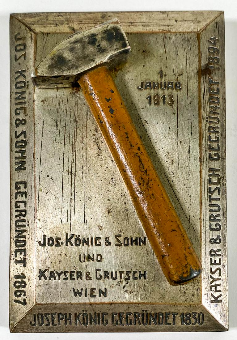 [Austria, Sledgehammer] Advertising Paperweight (1 of 6)