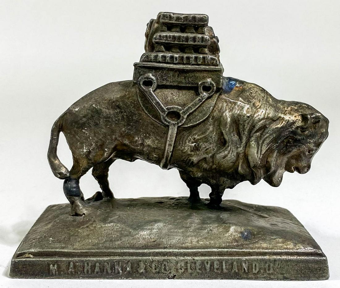 Buffalo Furnace Co. Figural Paperweight (1 of 6)