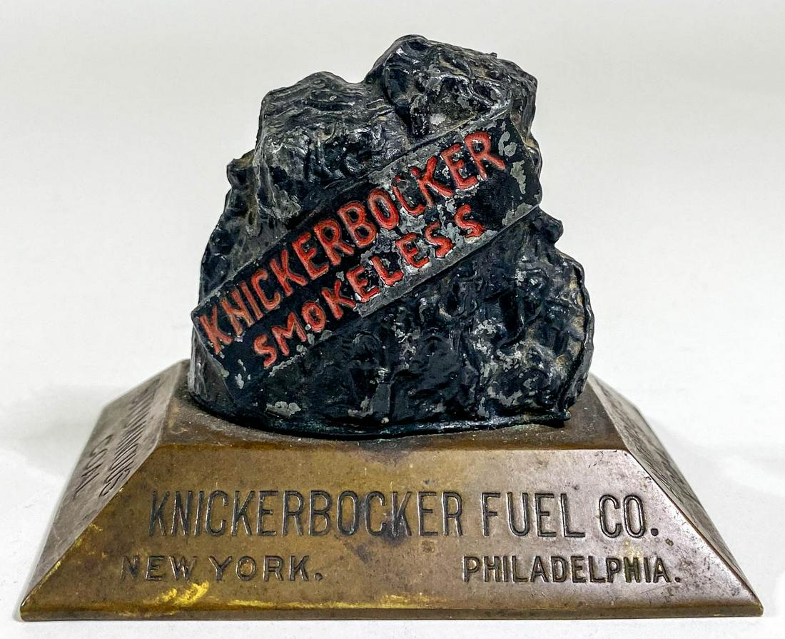Knickerbocker Fuel Co. Advertising Paperweight (1 of 6)