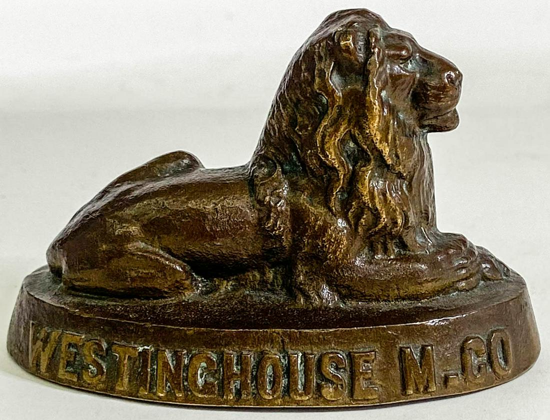 Westinghouse M. Co. Bronze Paperweight (1 of 6)