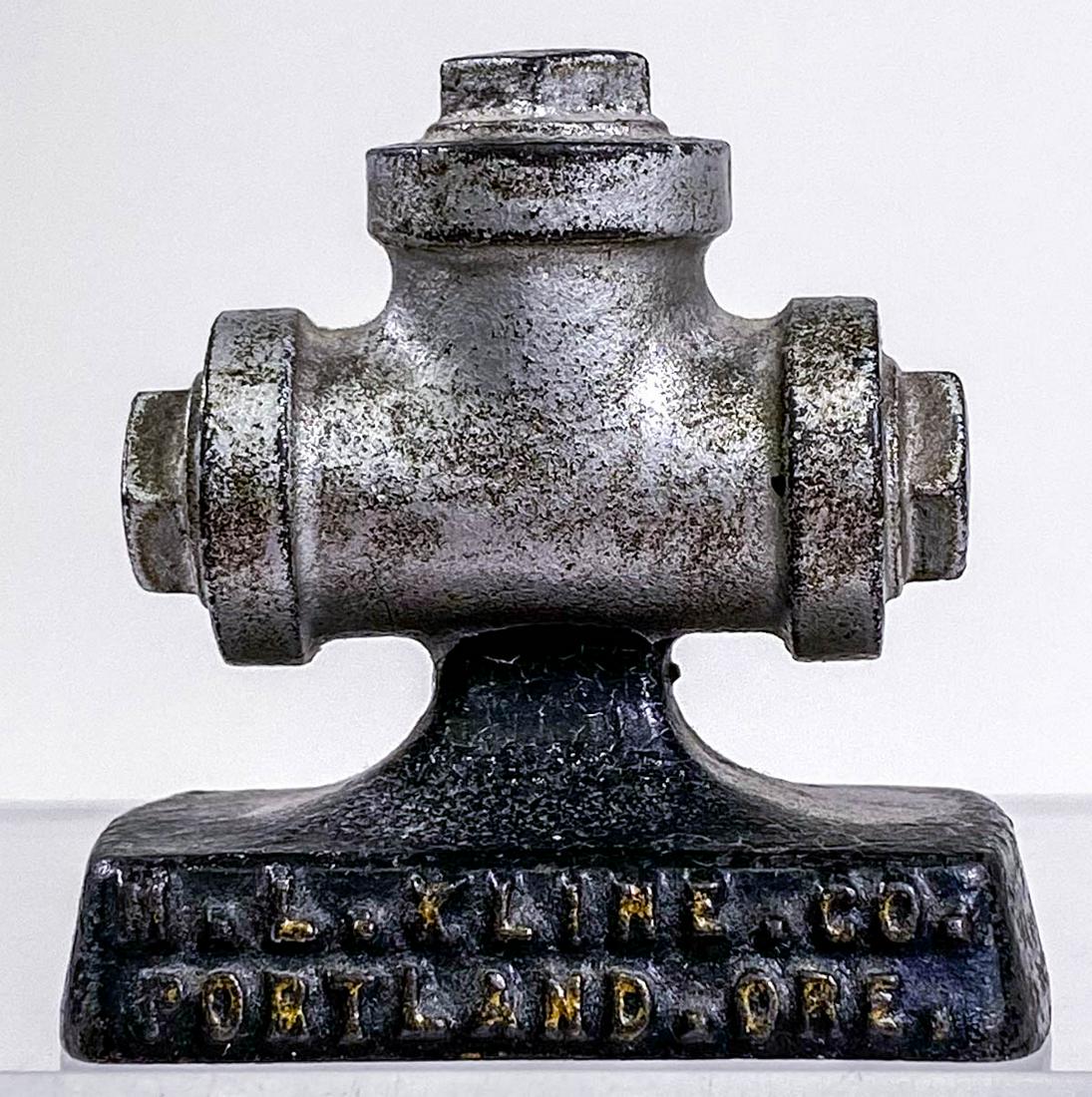 Kline/Devlin Antique Figural Cast Iron Paperweight (1 of 8)