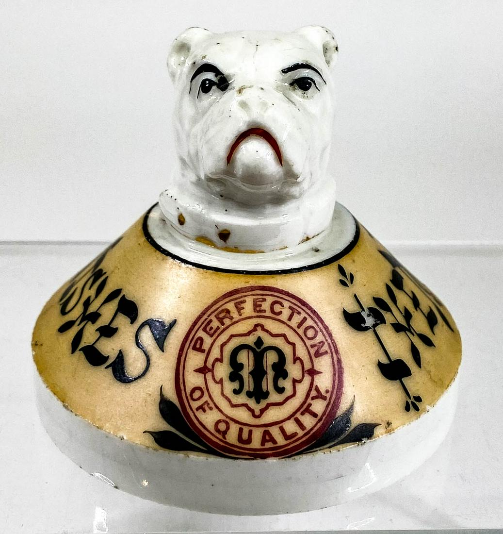 Murphy Varnishes Ironstone Dog Paperweight (1 of 6)