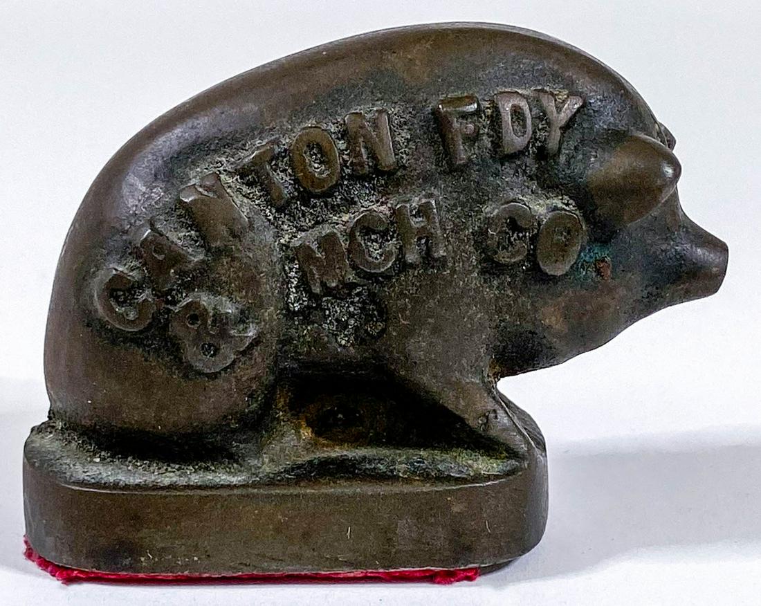 Antique CANTON Foundry & Machine Co. Advertising t (1 of 6)