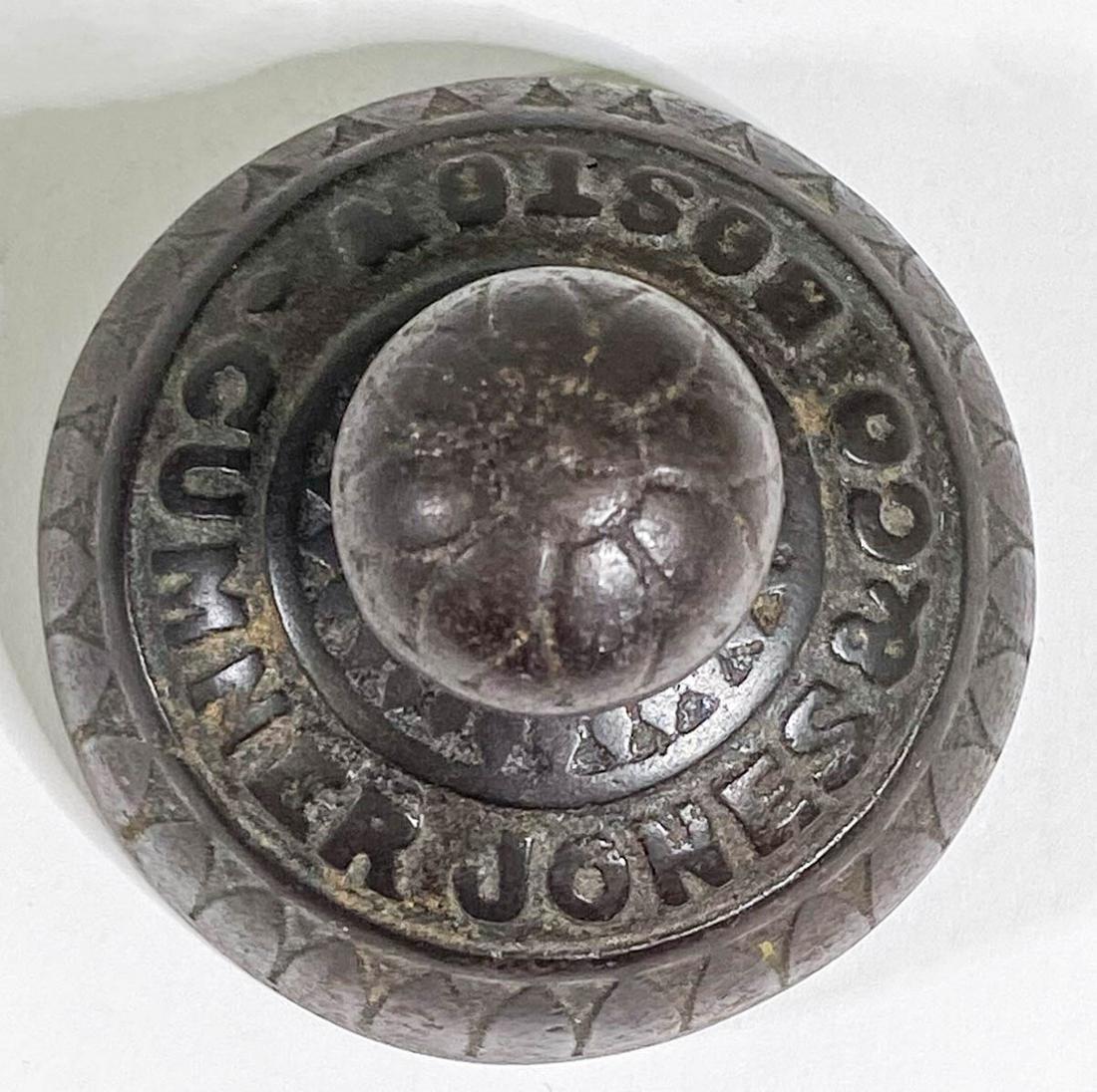 Cumner, Jones & Co. (Boston) Adv Paperweight (1 of 7)