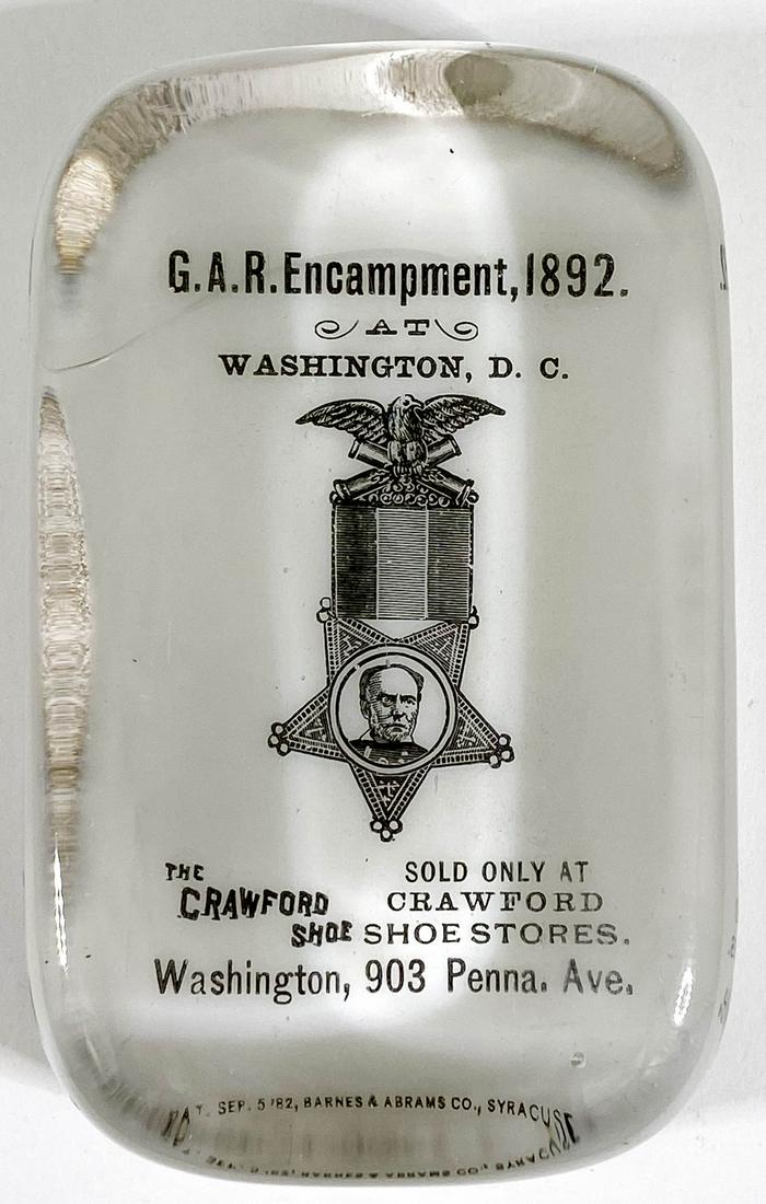 1892 Washington, D.C. G.A.R. by Barnes, Abrams (1 of 6)