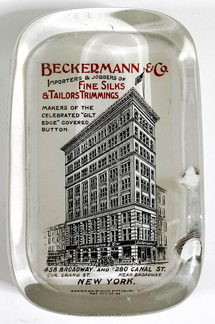 [Tailors Trimmings] Beckermann & Co., New York (1 of 8)