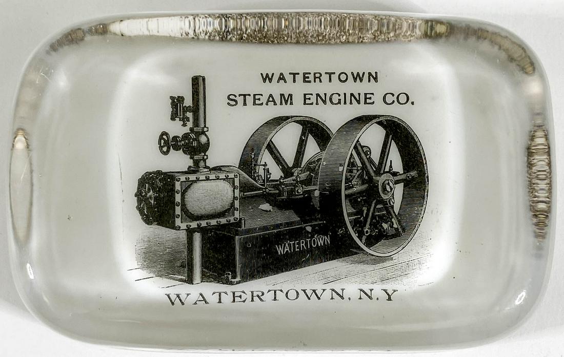 Watertown Steam Engine Co. Antique Paperweight (1 of 7)