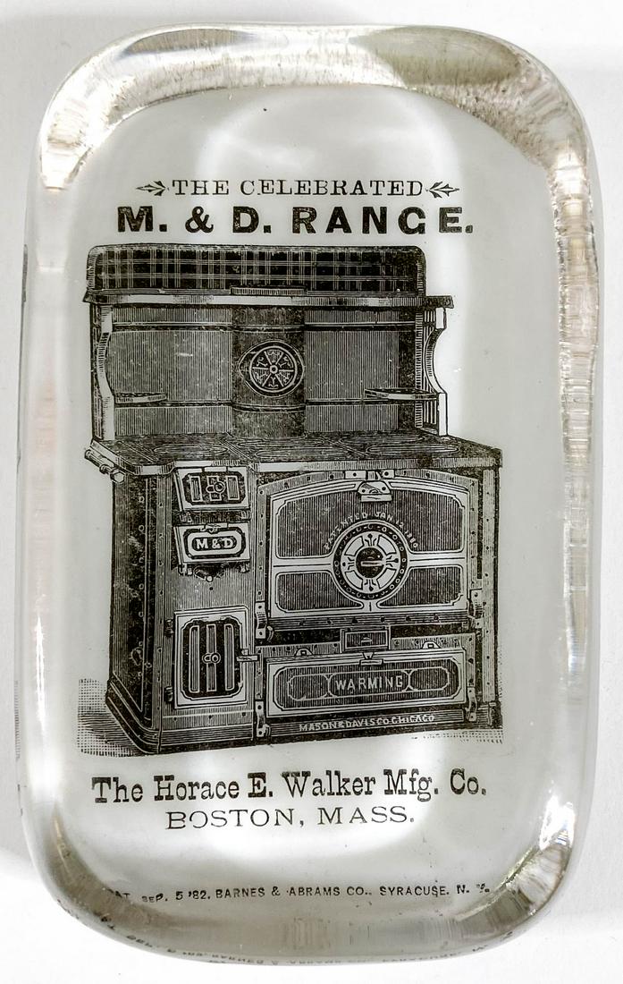 Horace E. Walker Mfg. Co. Advertising Paperweight (1 of 5)