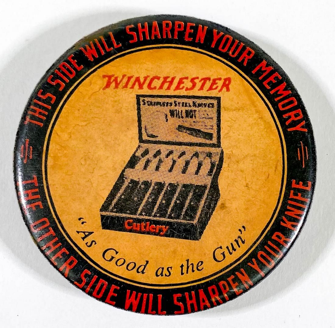 Winchester Advertising Knives Pocket Hone (1 of 2)
