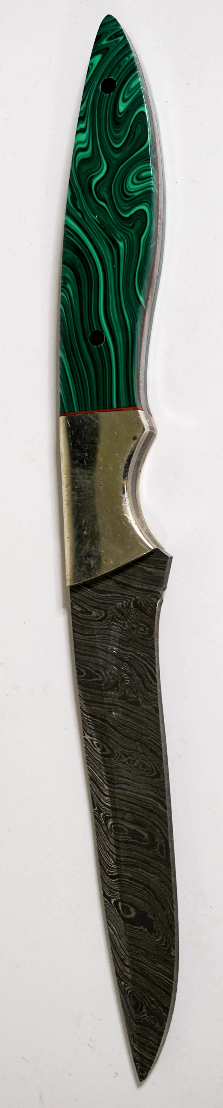 T W Downing Damascus Fixed Blade Knife (1 of 4)