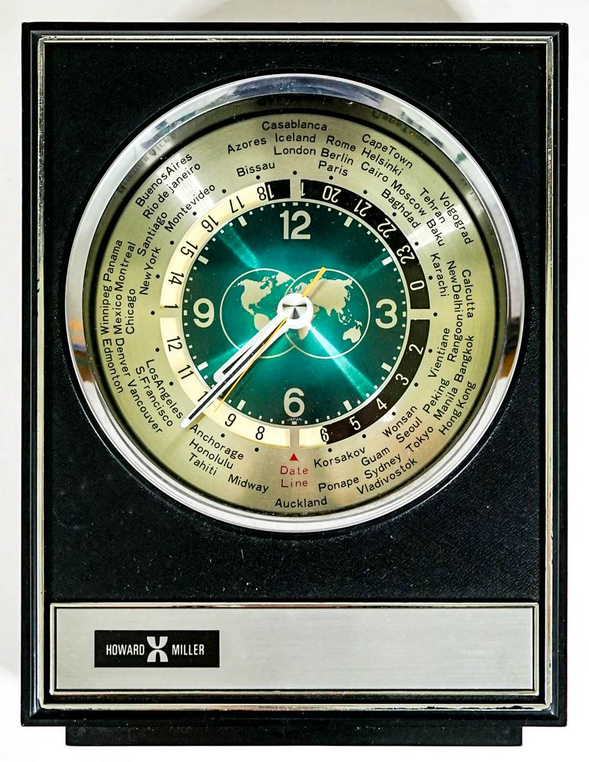 1959 Howard Miller World Time Clock