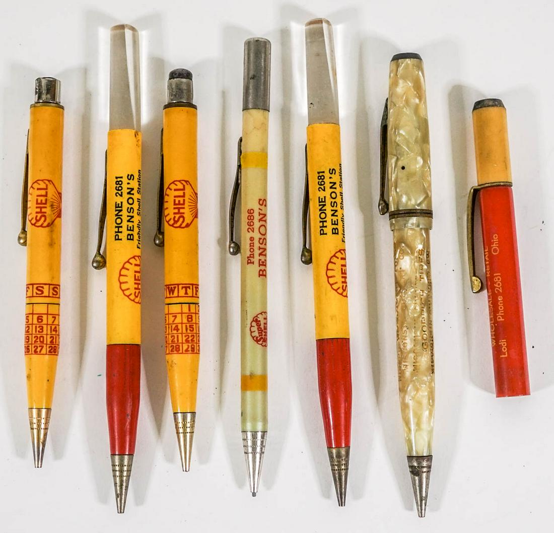 Advertising Pens (7) Shell Oil and Other (1 of 2)