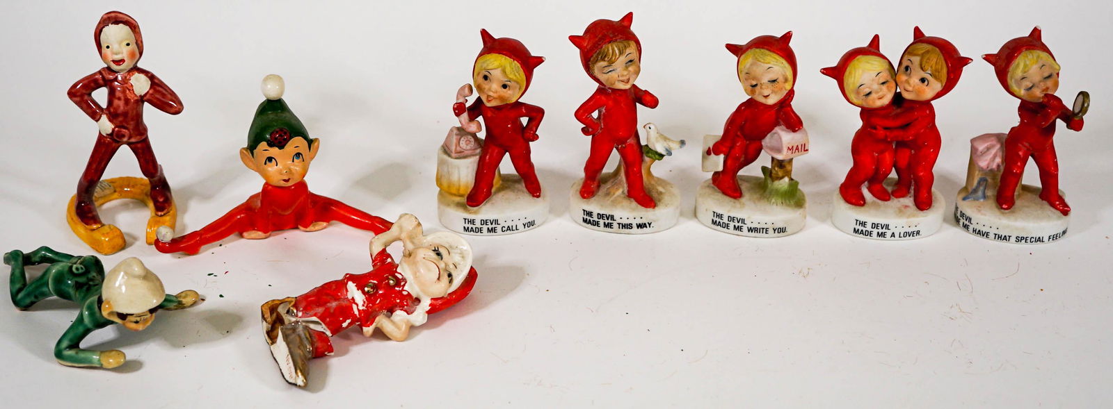 Pixie / Elf (9) Figurines [Kelvin - Devil] (1 of 7)
