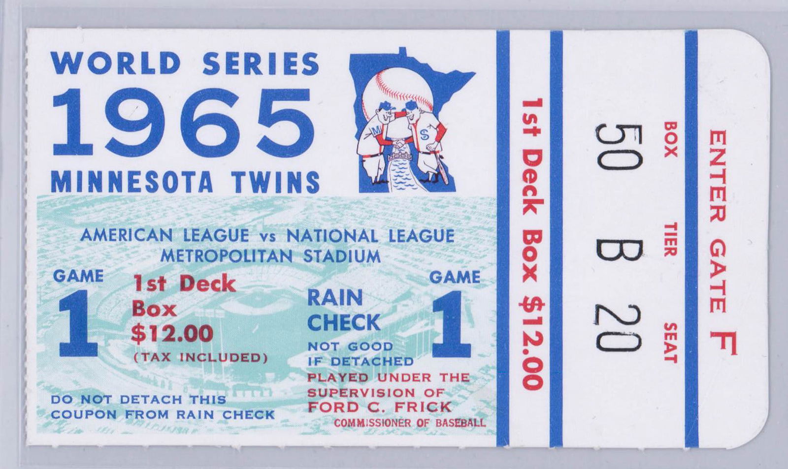 1965 World Series Game One Sandy Koufax Sits Out (1 of 2)