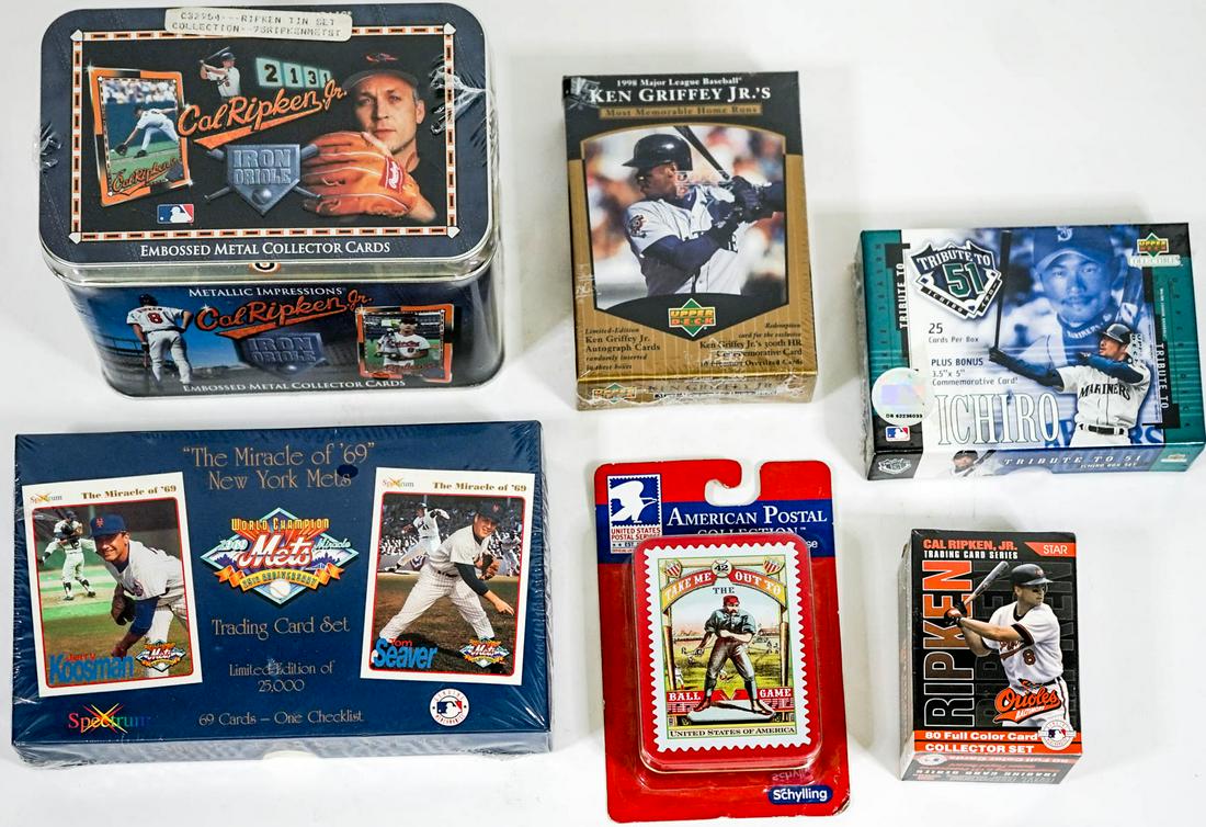 (6) MLB Major League Baseball Sealed Sets (1 of 4)