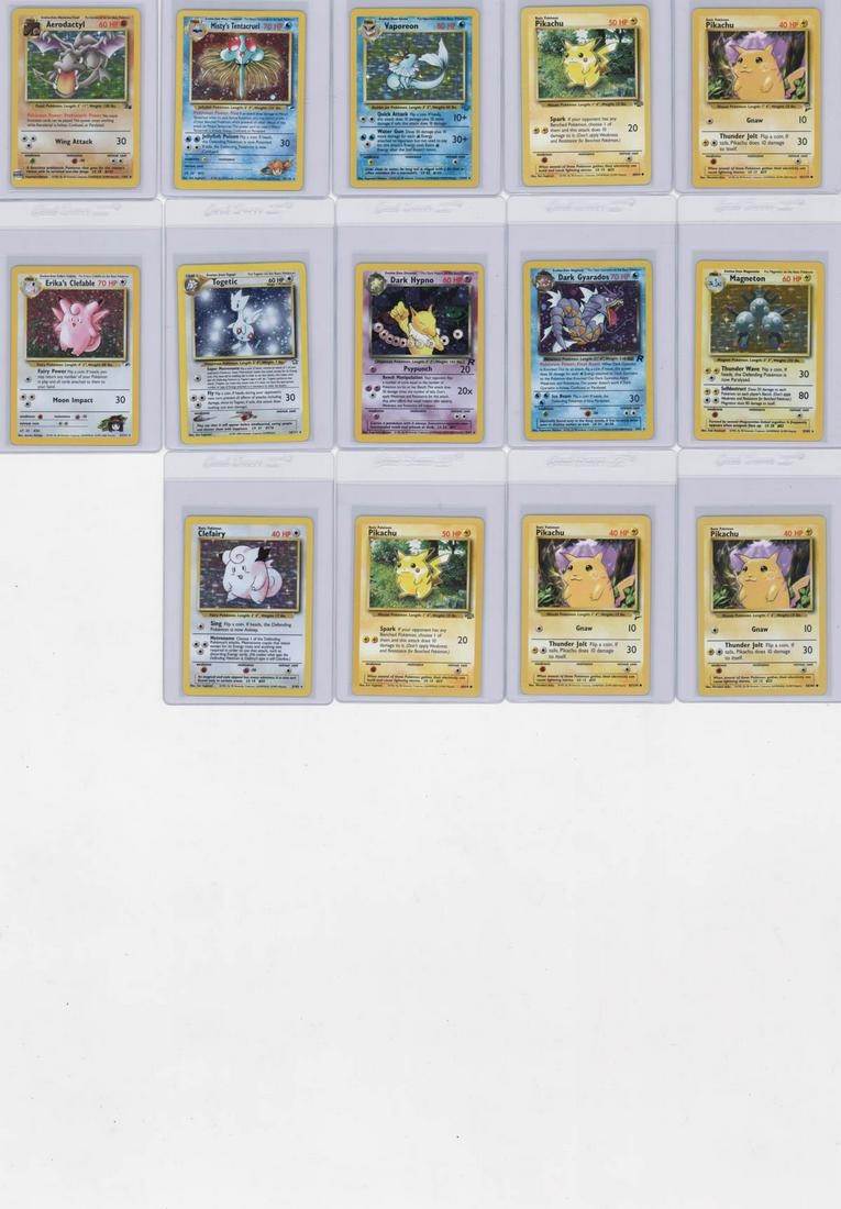 (14) 1999 Pokemon Cards NM-MT/MT (1 of 7)