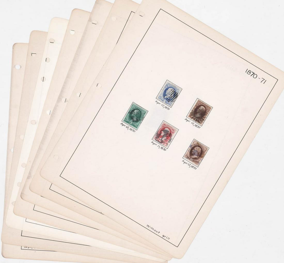 1851-1873 U.S. Stamps. Advanced Collector (16) (1 of 15)