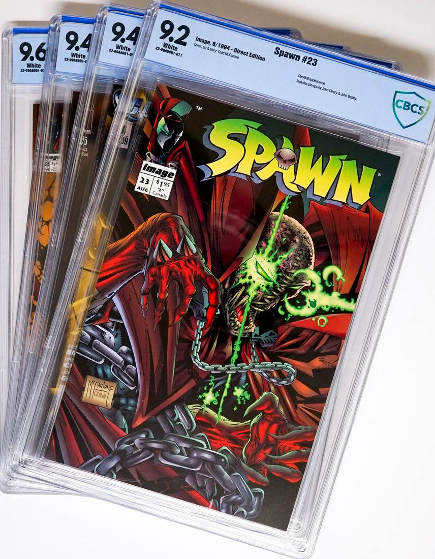 [Batman, Spawn] CBCS Graded Comic Books (4) (1 of 9)
