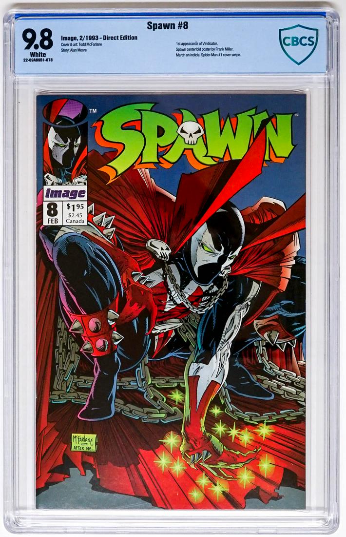 Spawn #8 (1993) CBCS 9.8 (1 of 2)