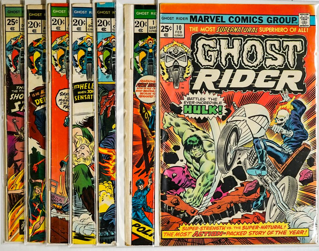 Ghost Rider Vintage Comic Books (7) (1 of 8)