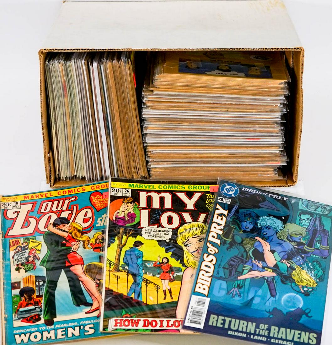 Short White Box of Assorted Comics Books (1 of 3)