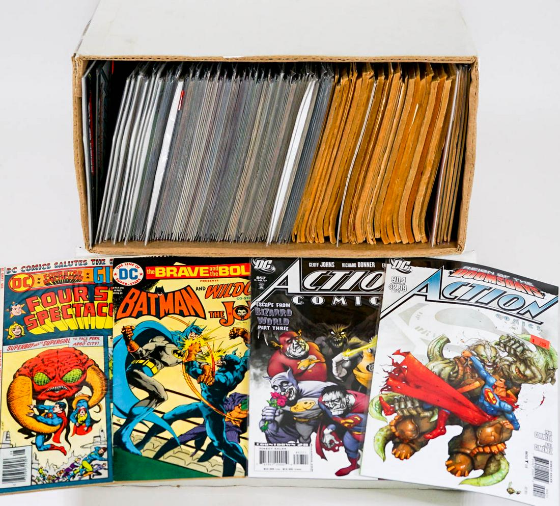 Short White Box of Assorted Comics Books (1 of 4)