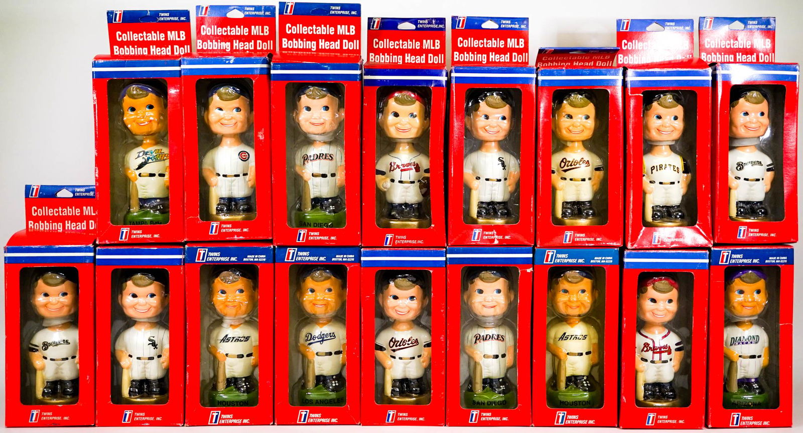 Baseball (17) Bobbing Head Dolls Twins Enterprise (1 of 12)
