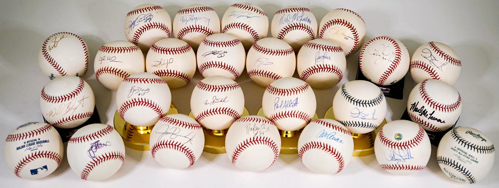 Mostly Former Seattle Mariners SS Baseballs (24) (1 of 13)