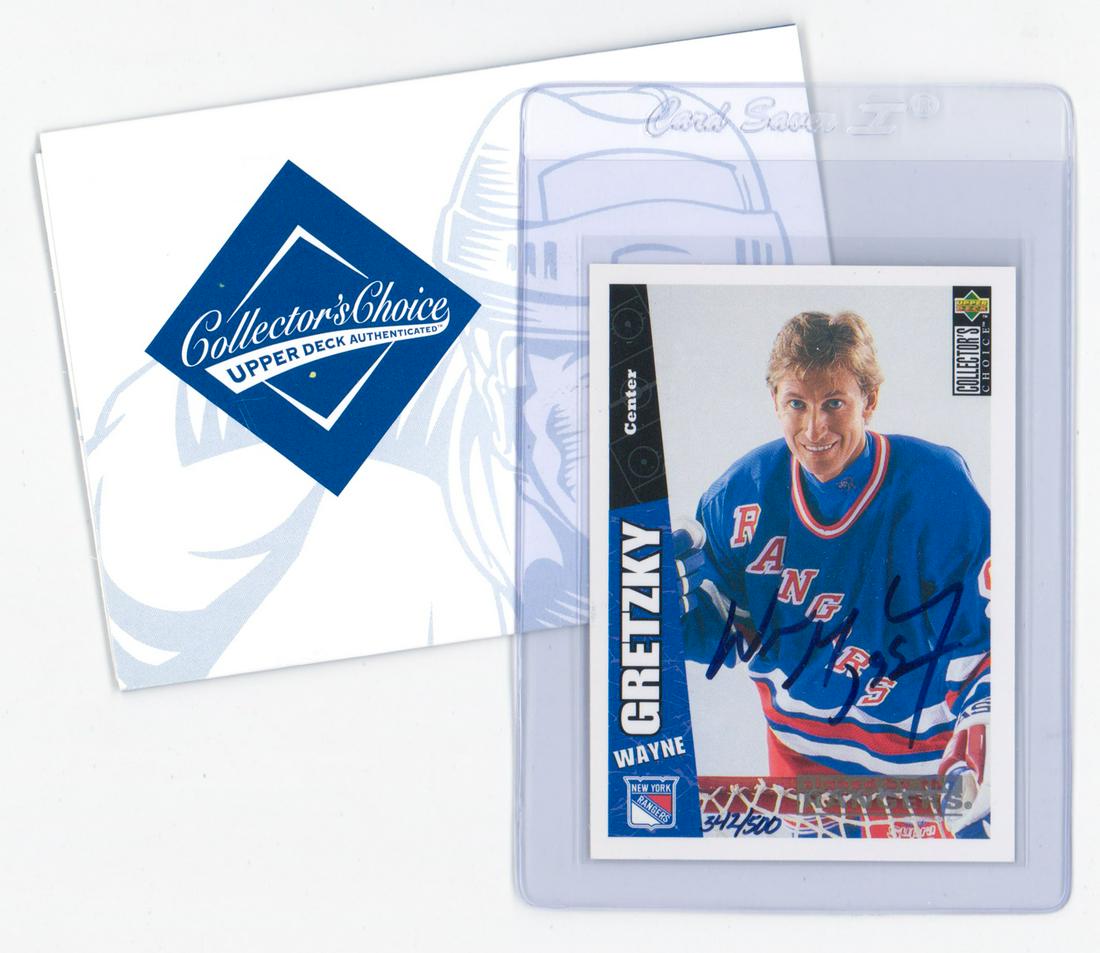 Wayne Gretzky UDA Signed Card #170 with COA (1 of 5)